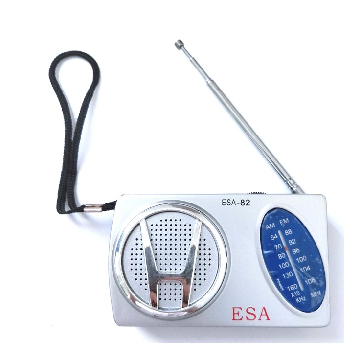 Radio FM AM Shining Star Mini Portable Radio SS 63 Free Earphone dan Baterai