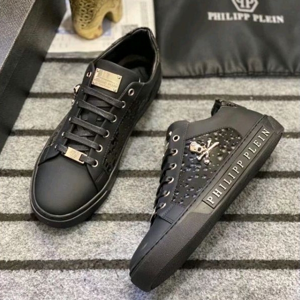 sepatu pria philipp plein sneaker cowok pp men shoes mirror p1shoes