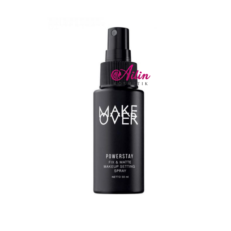 MAKE OVER Powerstay Fix and Matte Makeup Setting Spray 50ml | Makeover Setting Spray by AILIN