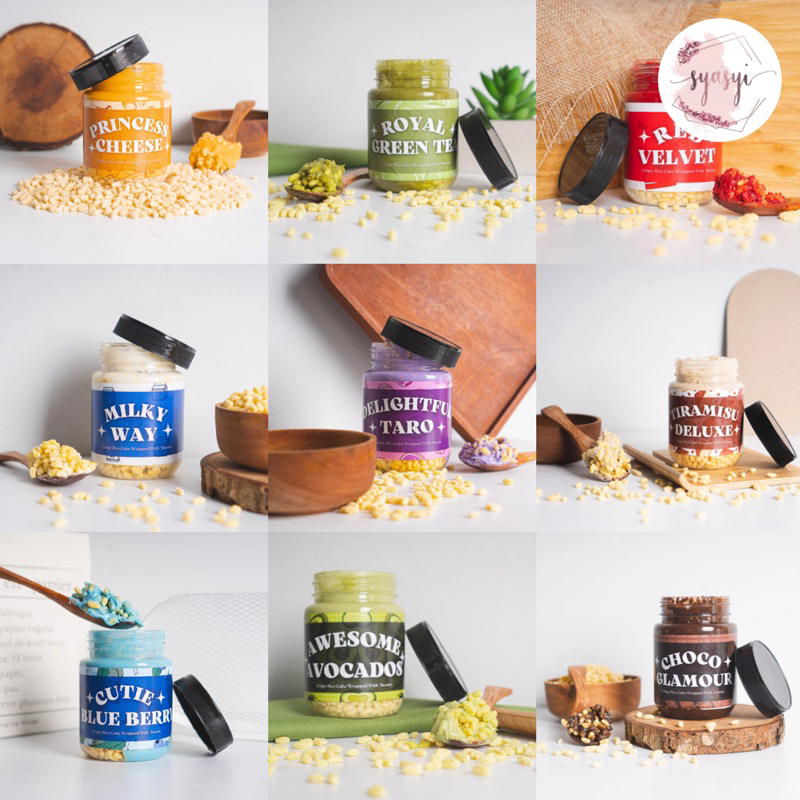 PROMO TERMURAH‼️‼️ CHOCO JAR RICE CRISPY | CEMILAN COKLAT LUMER RENYAH DAN ENAK BY SYASYI