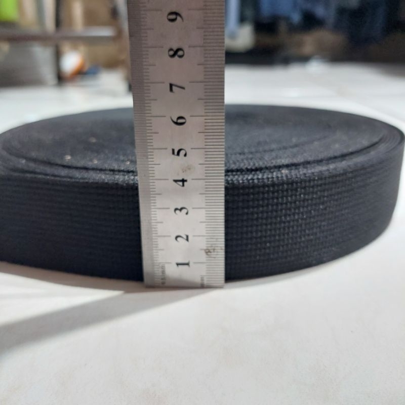 5 METER TALI WEBBING 4CM / WEBBING TAS / WEBBING CARRIER / WEBBING TEBAL / WEBING SINGLE