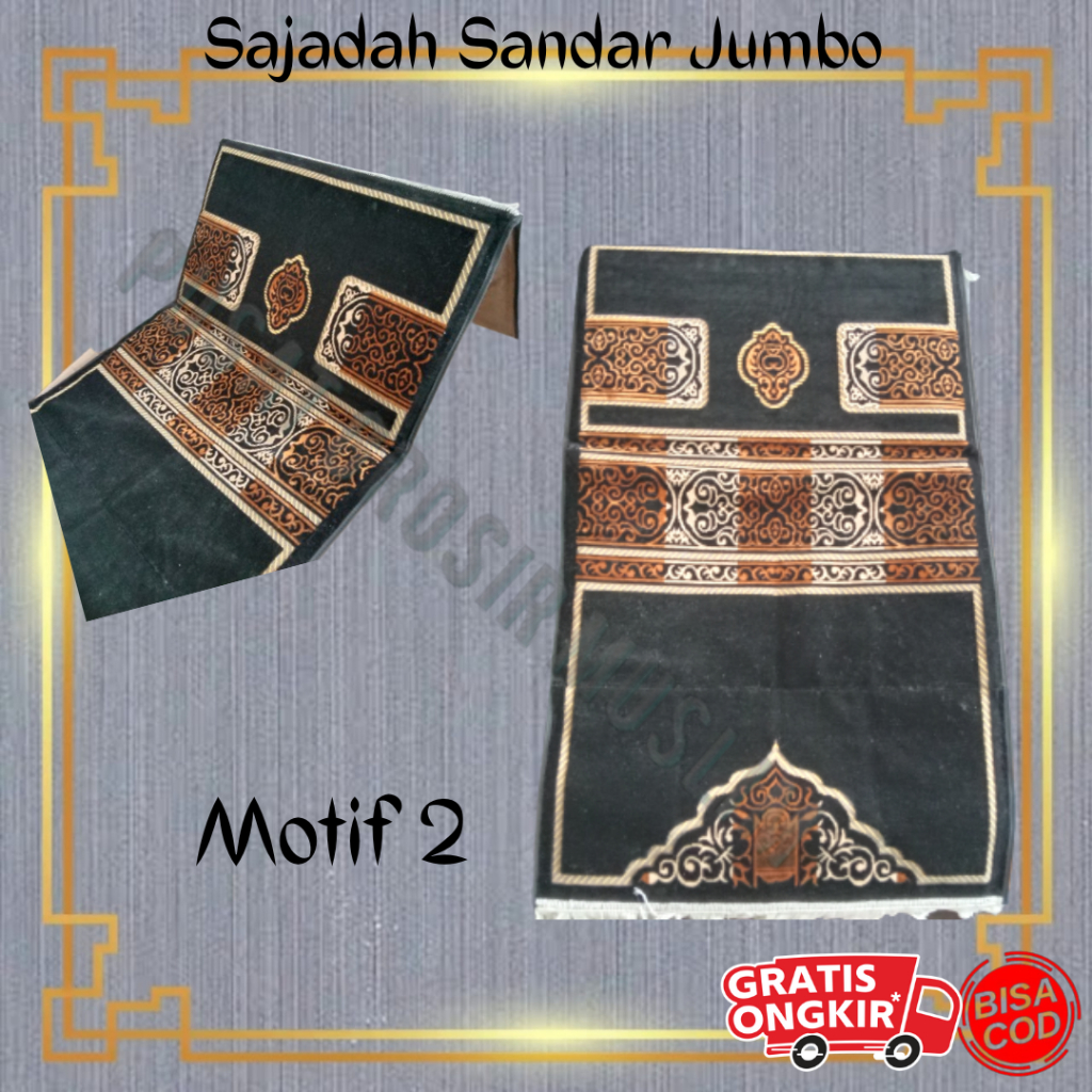 Sajadah Sandar Azmi Jumbo/ Sajadah Sandar Jumbo MultiFungsi / Sajadah Sandar Dewasa