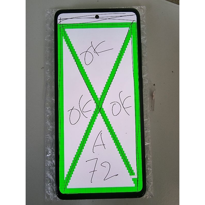 LCD samsung A72 original copotan normal