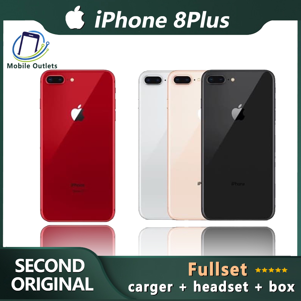 iPhone 8 Plus 256GB 64GB Second Mulus Original Fullset iP 8p fullset  unit aman