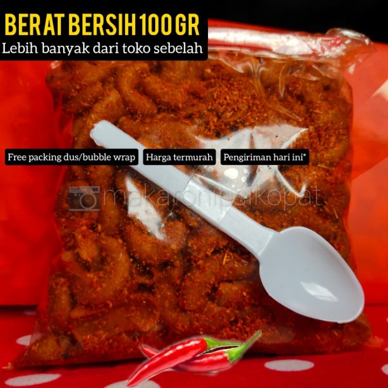 

Makaroni Pedas Banget 100 gr FREE Packing Bubble Wrap/Dus