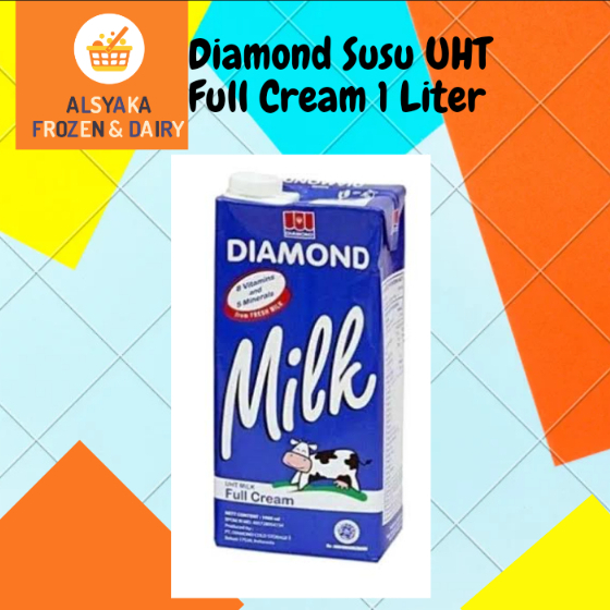 

Diamond Susu UHT 1Liter Rasa Coklat/ Full Cream