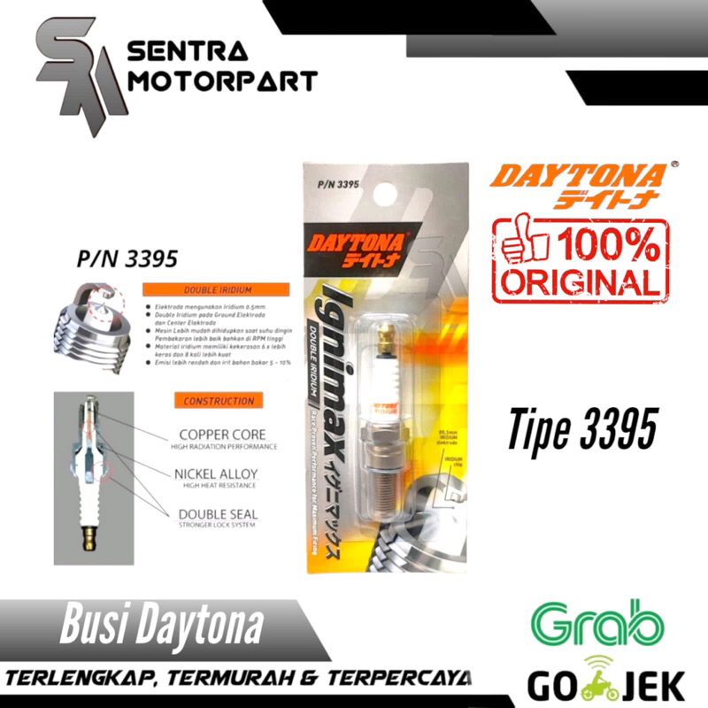 Busi racing iridium yamaha r25 r 25 3395 daytona