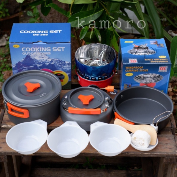 

Jual Paket Cooking Set Teko DS 308 Plus Kompor Windproof Kovar Diskon