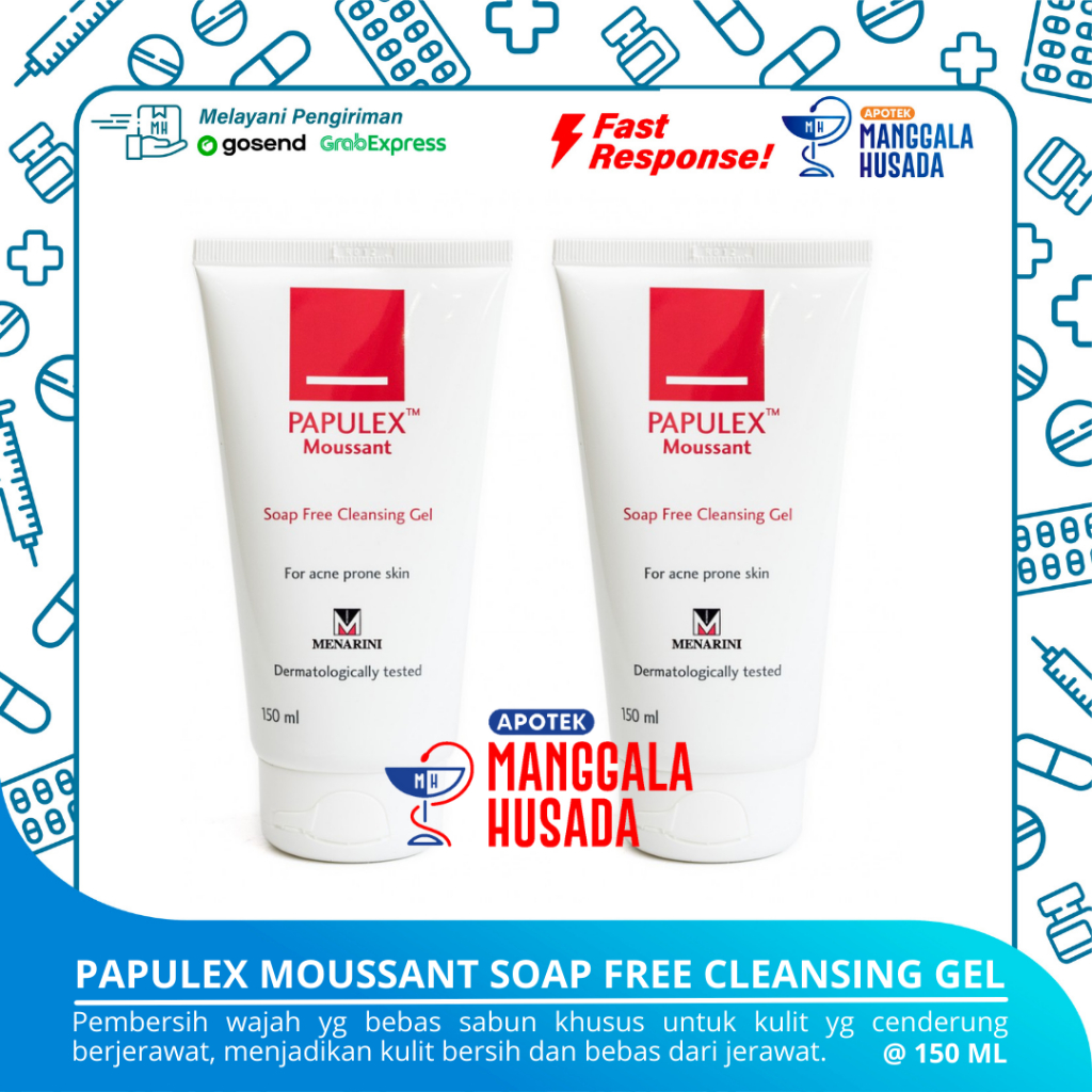 PAPULEX MOUSSANT - SOAP FREE CLEANSING GEL 150 ML