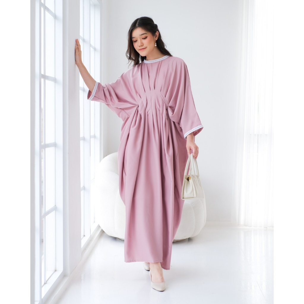 Myrubylicious JUNIA KAFTAN KODE SK 2660  | KAFTAN | BAJU MUSLIMAH | DRESS | KAFTAN LENGAN PANJANG