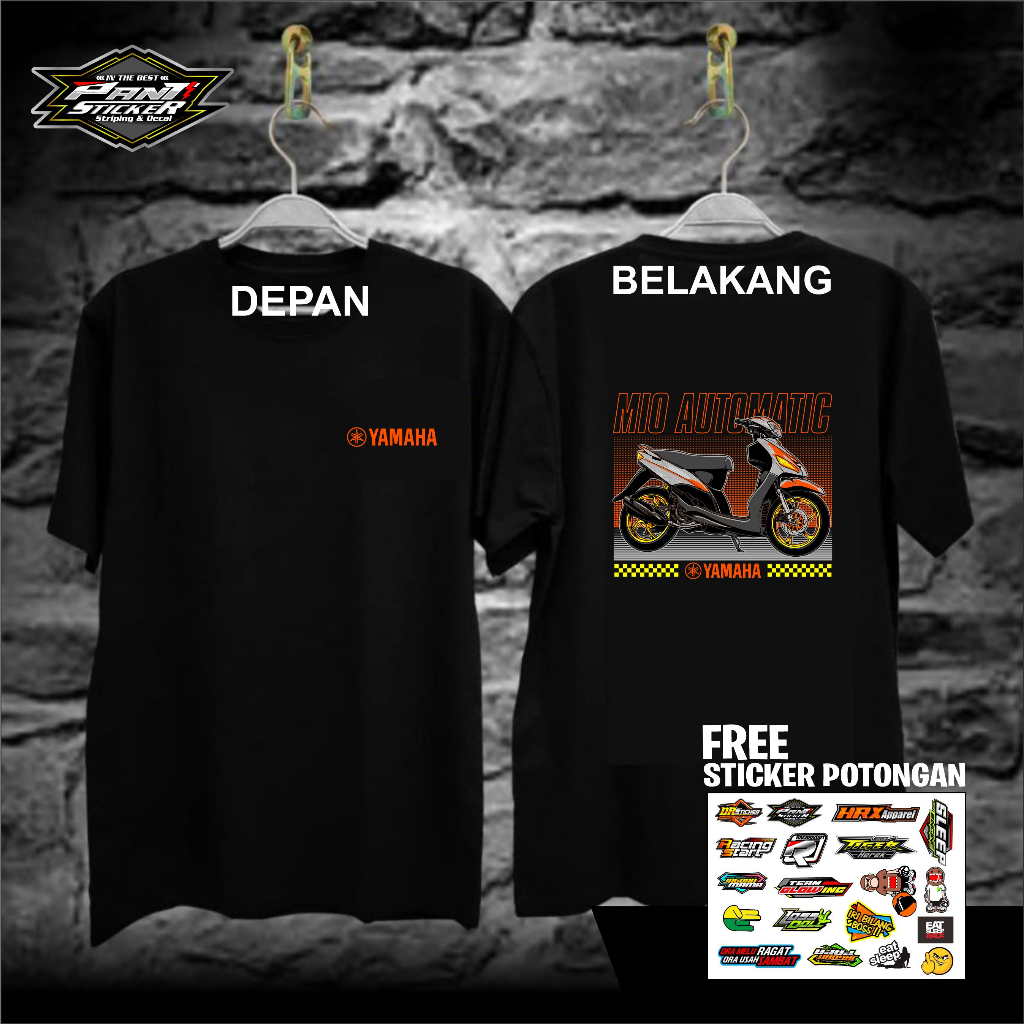 [COD] Kaos Kopdar Modifikasi Yamaha MIO AUTENTIC Desain Custom