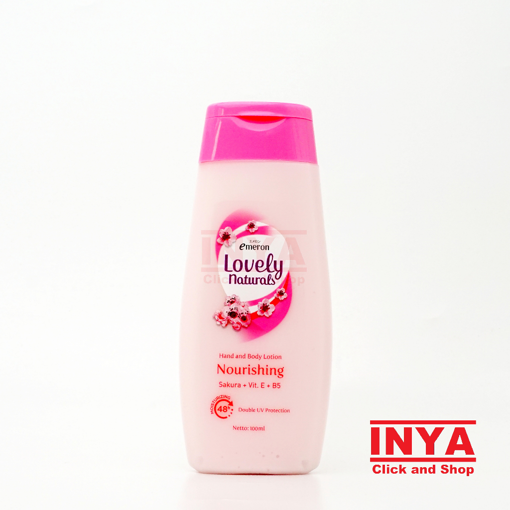 Emeron Lovely Naturals Nourishing Sakura 100ml - Hand Body Lotion