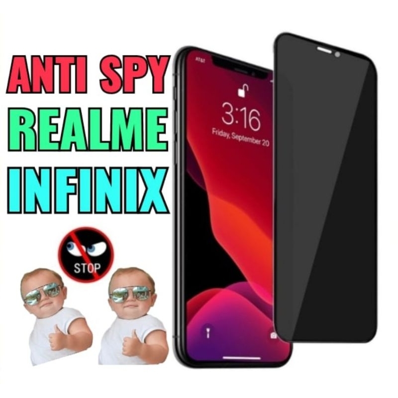 Tg Kaca Tempered Glass Anti-Spy Realme Infinix , Anti Spy Pelindung Layar Handphone Depan Anti-Spy Realme , Anti Spy Pelindung Layar Handphone Depan Anti-Spy Infinix , Bahan Pengaman Layar Tempered Glass Anti-Spy Realme Infinix