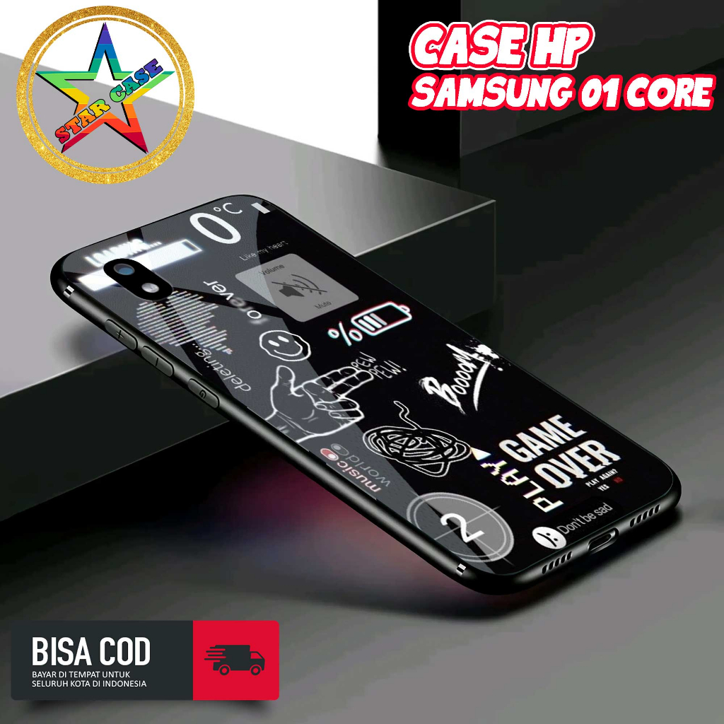 Case Samsung A01 Core Motif [NASA TICKET] Casing Samsung A01 Core TERBARU Hardcase Glossy Kilau 2D C