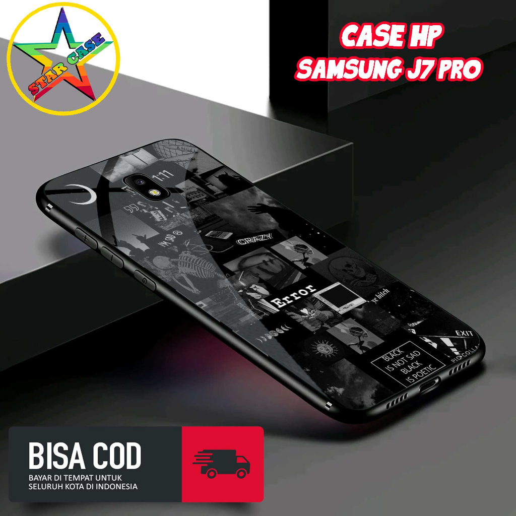 Case Samsung J7 Pro 2017 Motif [AEST4] Casing Samsung J7 Pro TERBARU Hardcase Glossy Kilau 2D Case H