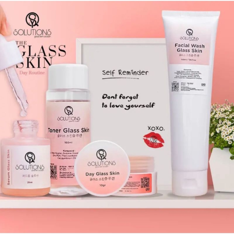 SKINCARE SYQ SOLUTIONS GLASS SKIN/FLEK/BOPENG/NODA HITAM