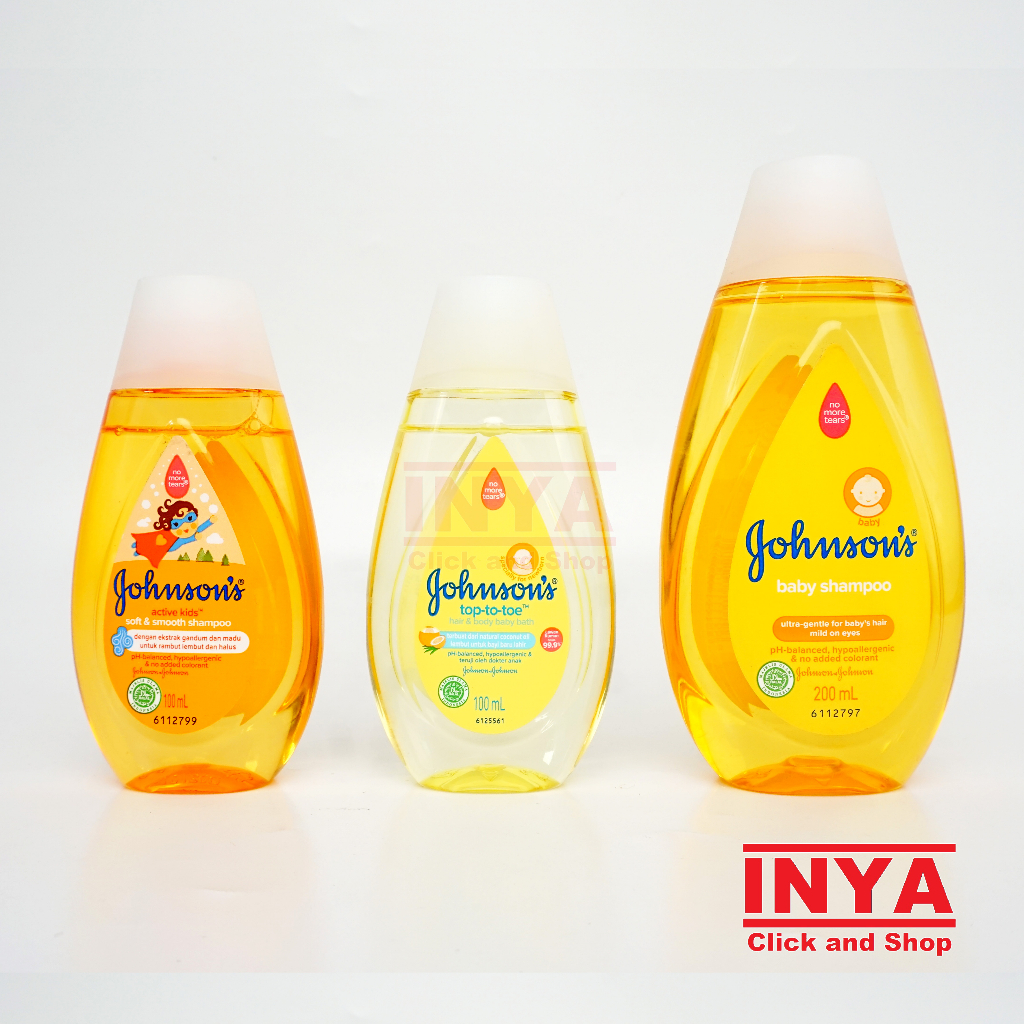 Johnson Active Kids Soft &amp; Smooth Shampoo 100ml - Shampo Bayi