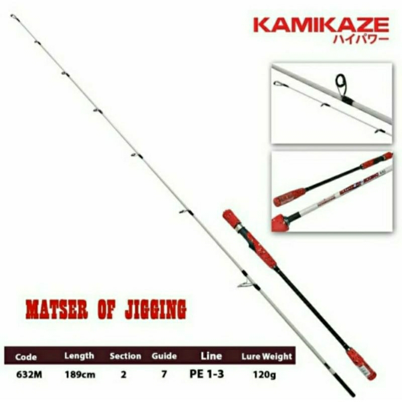 JORAN JIGGING KAMIKAZE MASTER OF JIGGING 632M - MURAH