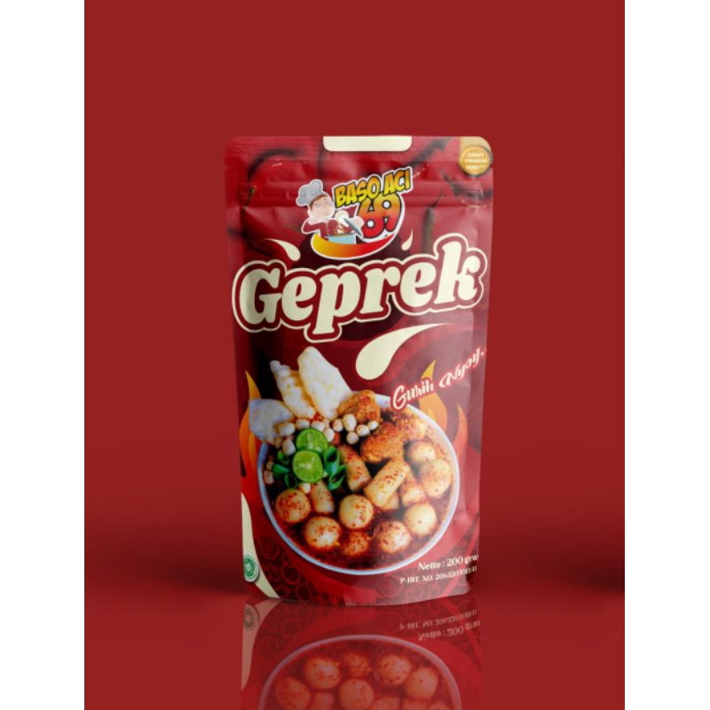 

BASO ACI GEPREK 69 / BASO GEPREK EXTRA PEDAS 69 / GEPREK 69