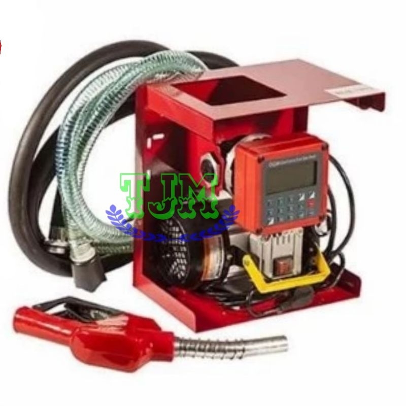 Paket Pompa transfer AC 220 Volt Dan flow meter digital Lengkap Tinggal Pakai