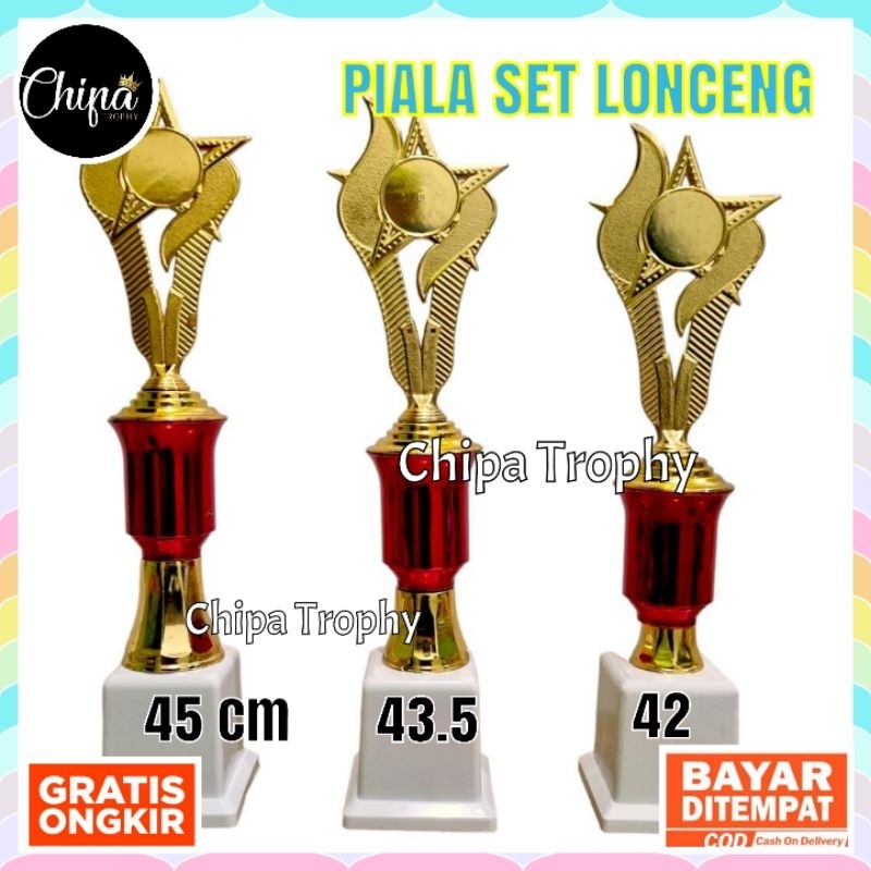 PIALA SET LONCENG KAKI 1