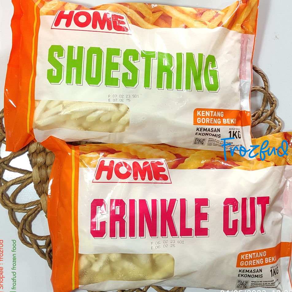 

Home Shoestring Crinkle Cut Kentang 1kg