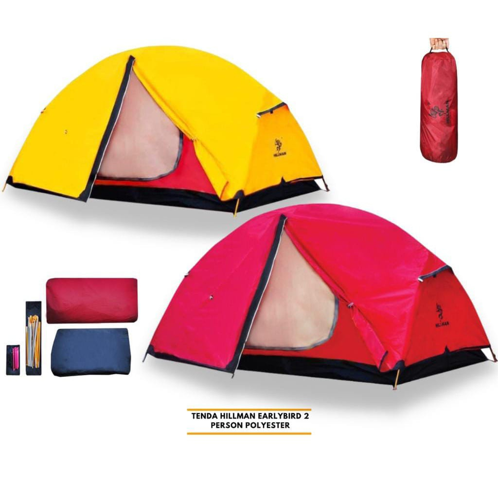 Tenda hilman earlybirds smart 2 / tenda camping 2 orang / tenda camping doubel layer / tenda doubel 
