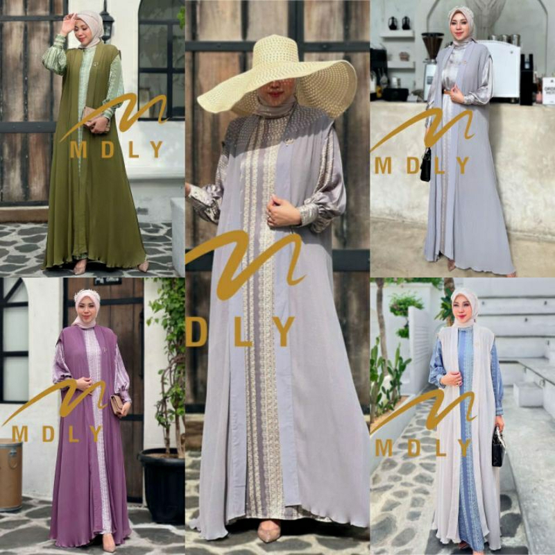 Gamis MDLY Haaya Dress ORIGINAL