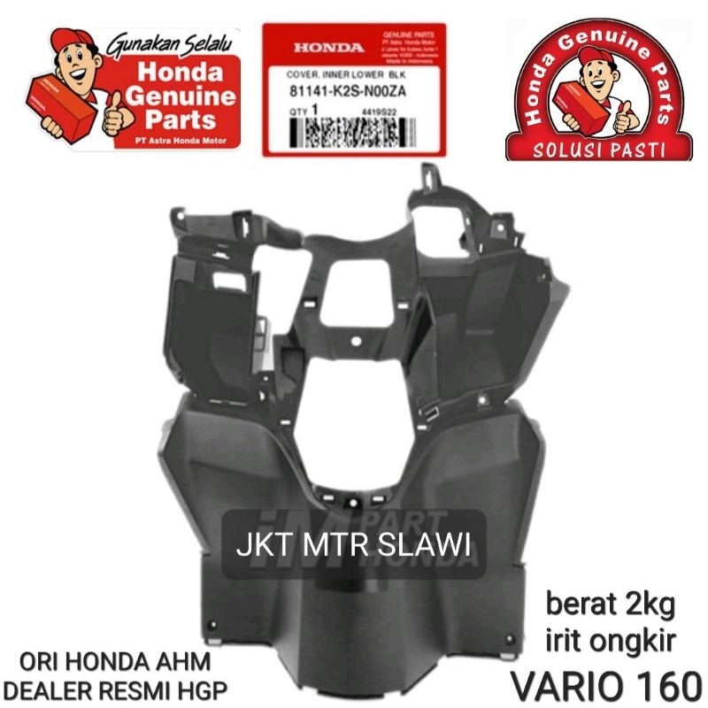 81141 K2S N00ZA Cover kontak cover inner lower Vario 160 led asli honda