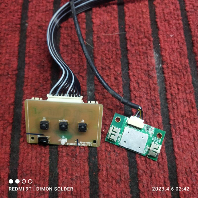 SENSOR TOMBOL MODUL WIFI TV TCL L32S62 - 32S62