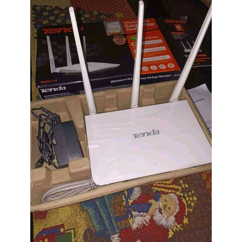 router wifi tenda model f3