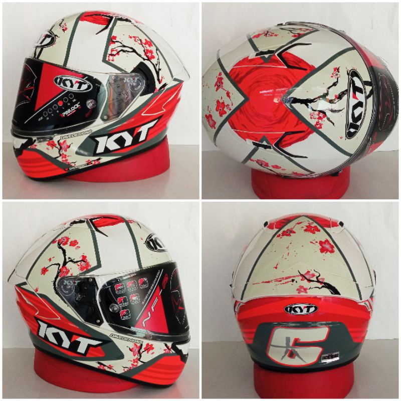 Helm KYT NFR Xavi Sakura