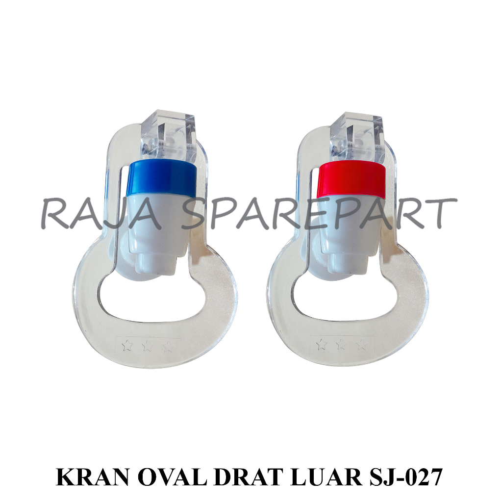 KRAN DISPENSER SET/KERAN/KRAN OVAL DRAT LUAR SJ-027