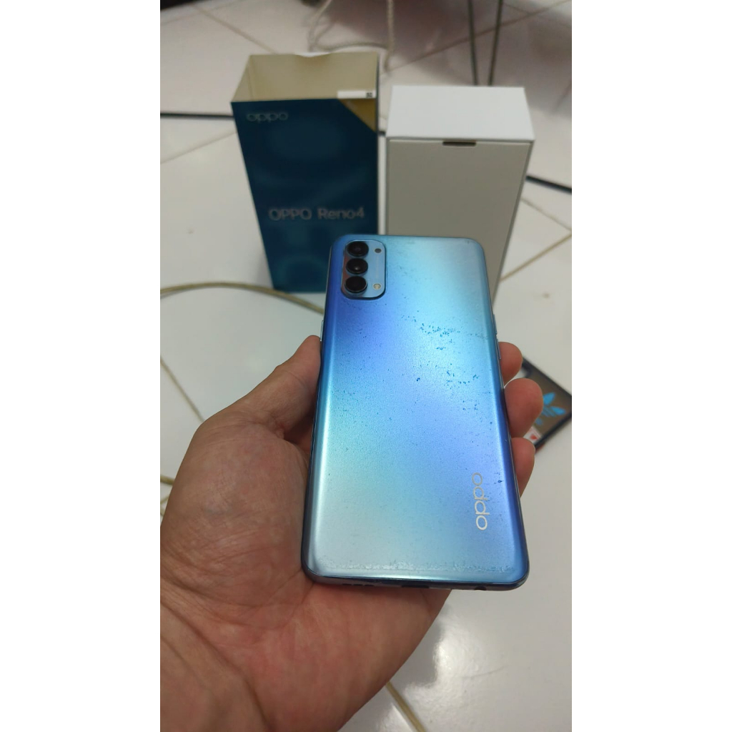 HP OPPO RENO 4 8/128GB SECOND BEKAS