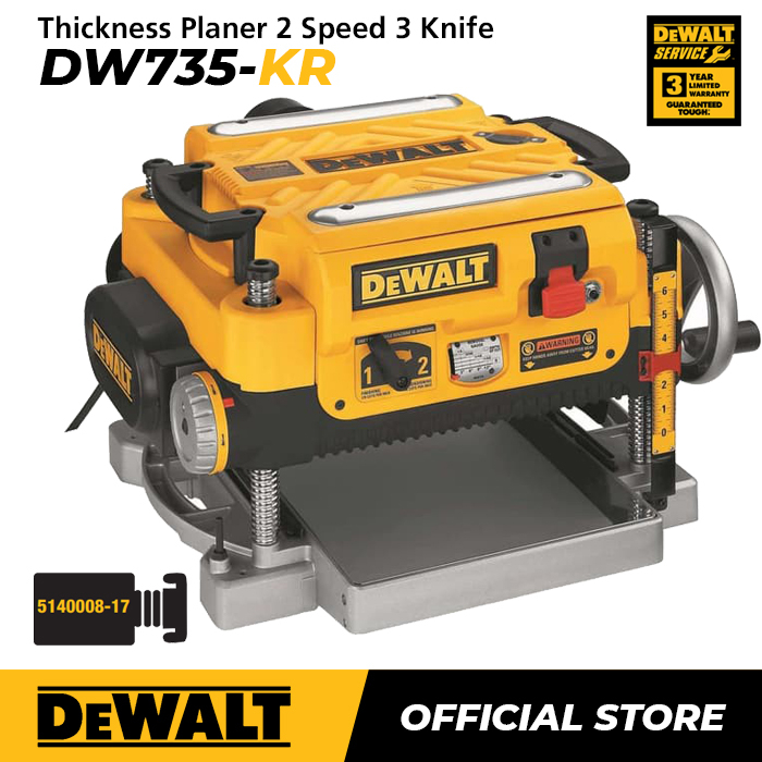 Dewalt Thickness Planer / Mesin Serut Duduk Listrik 2000-2200W DW735