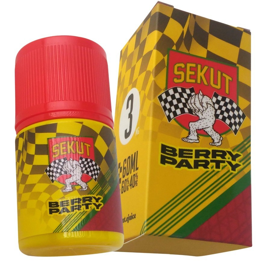 Liquid Sekut Berry Party 60ML by Gofar Hilman - Sekut Ejuice Fruity