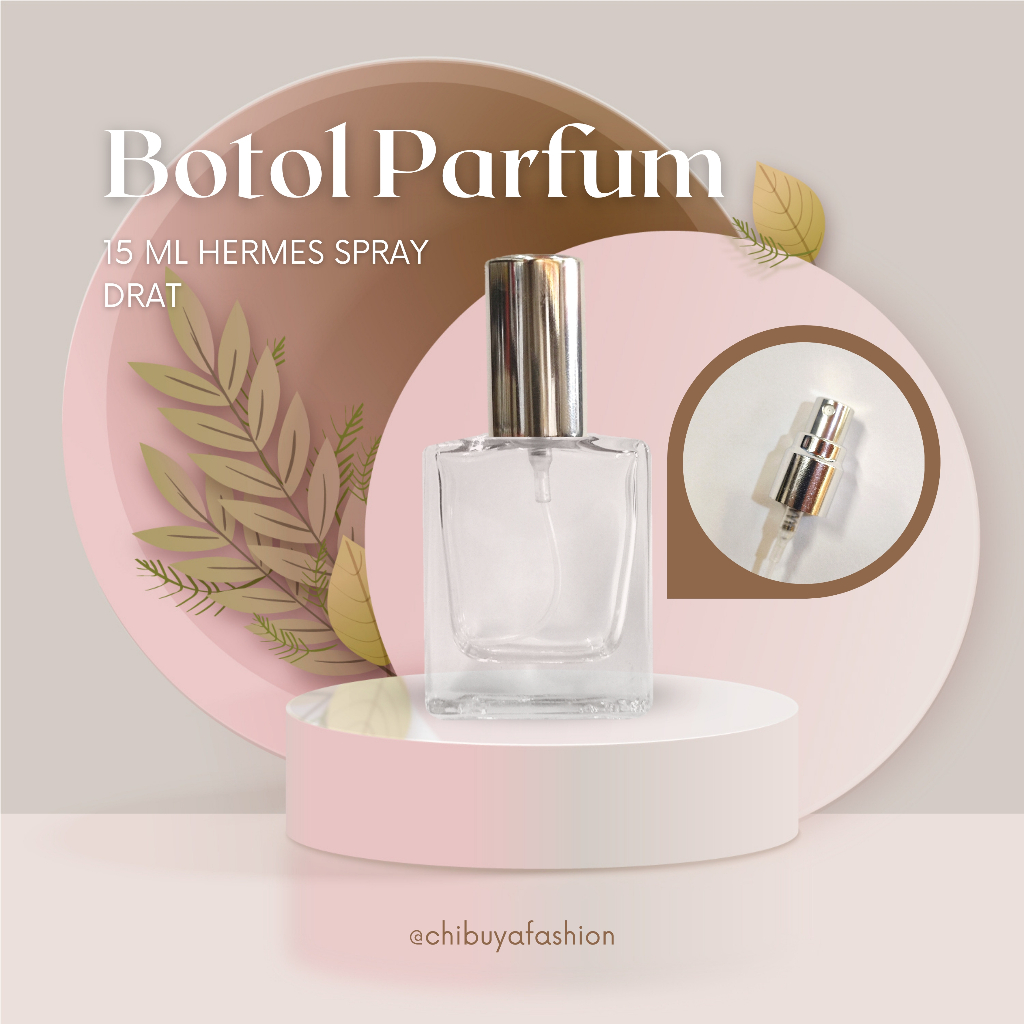 BOTOL PARFUM 15ML HERRMES DRAT//BOTOL PARFUM