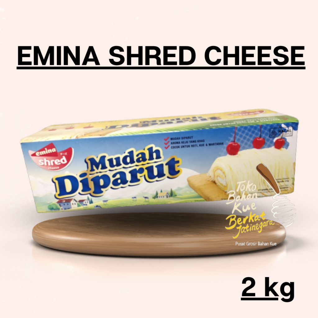

KEJU CHEDDAR EMINA KEMASAN 2 KG