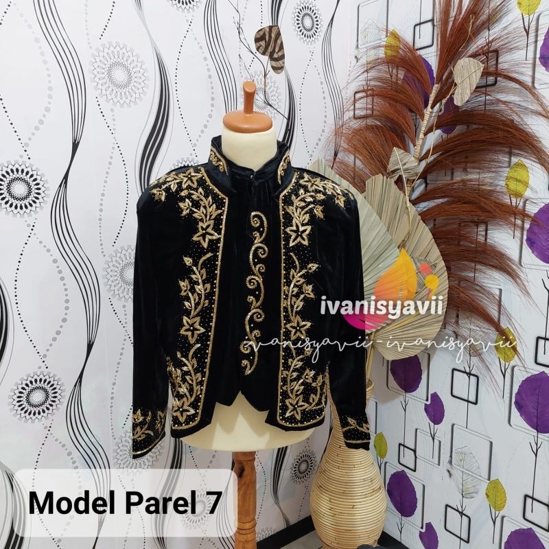 Beskap Pengantin / Beskap Bludru Payet - Model Parel 7