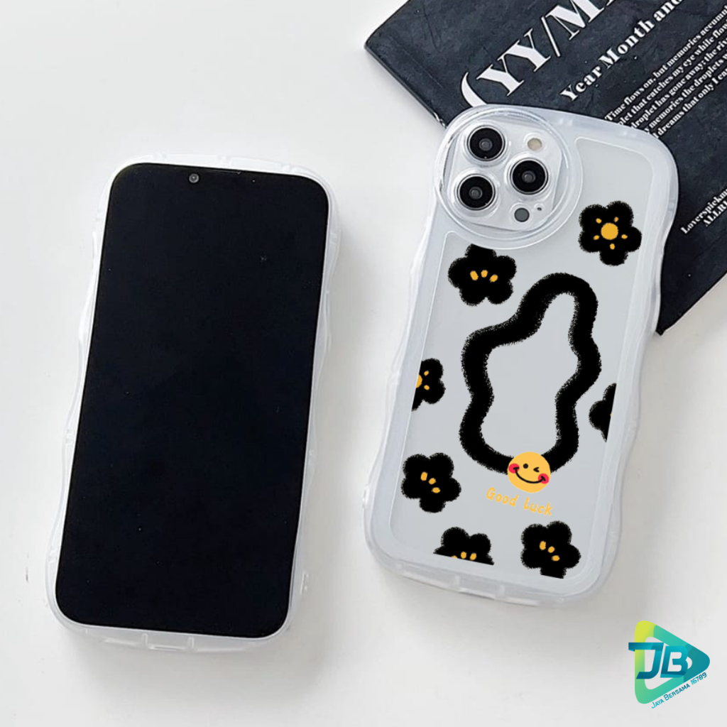 CUSTOM SOFTCASE WAVE GELOMBANG CLEAR CUSTOM GOOD LUCK FOR SAMSUNG J2 PRIME A02S A03S A03 CORE A04 A04E A04S A13 A10 A10S A11 M11 A12 M12 A13 A32 A23 A14 A20 A30 A20S A21S A22 M22 A31 A33 A50 A50S A30S A51 A52 A53 A73 JB8483