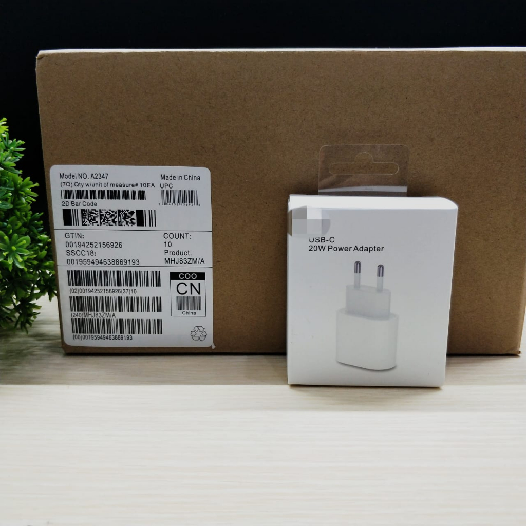 A2347 BATOK 20W PD USB C ori jual per box isi 10pc BY SMOLL