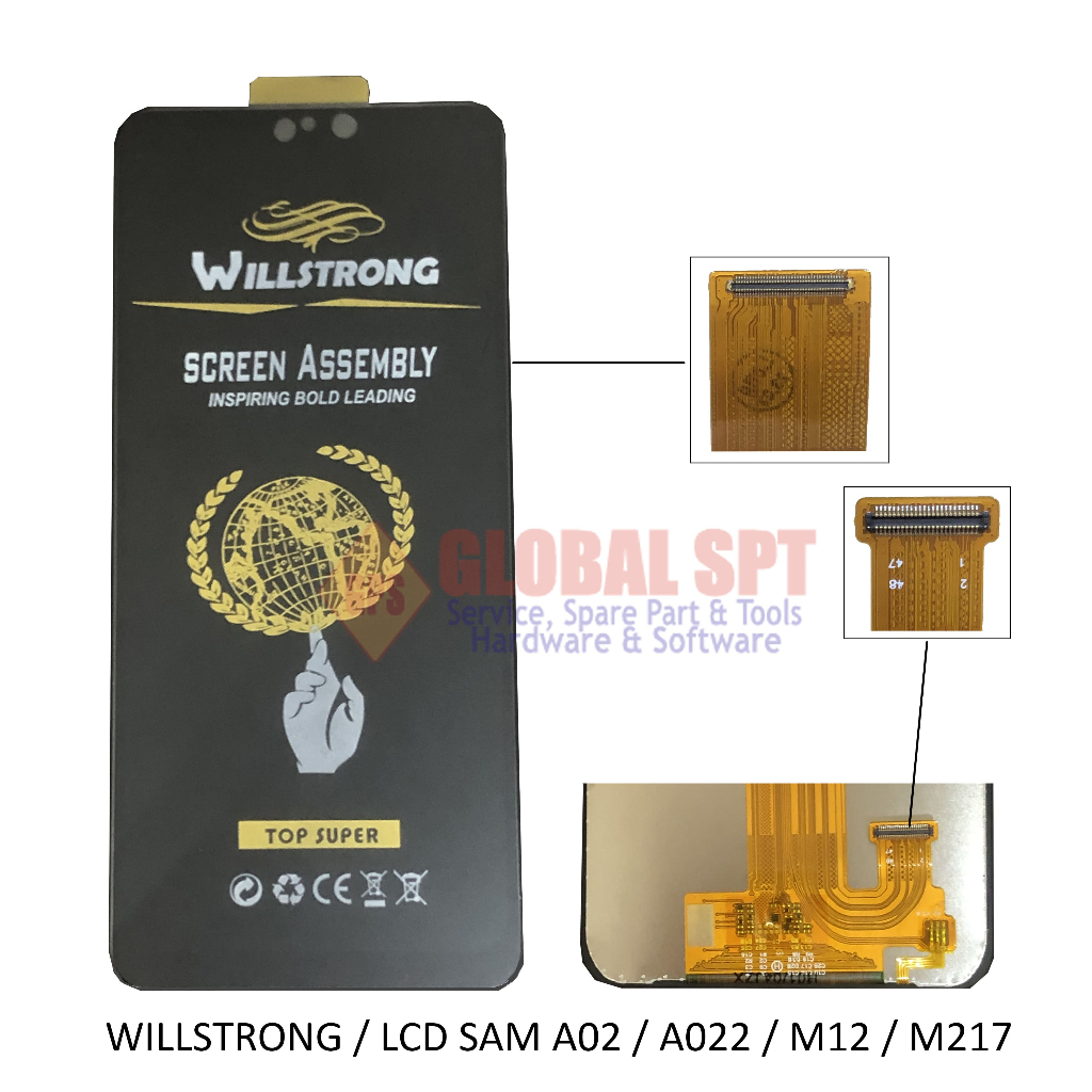 WILLSTRONG / LCD TOUCHSCREEN SAMSUNG A02 / A022 / M12 / M217