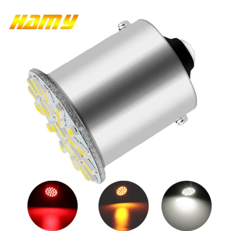 Lampu Led Mobil 1157 BAY15D 1156 BA15S Lampu Sein Lampu Stop Mobil P21W dan PY21W Led