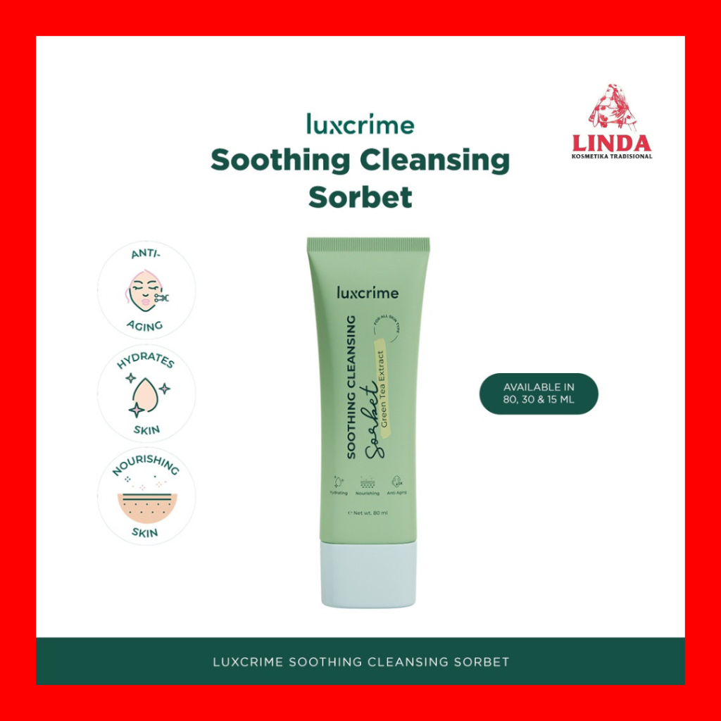 LUXCRIME SOOTHING CLEANSING SORBET