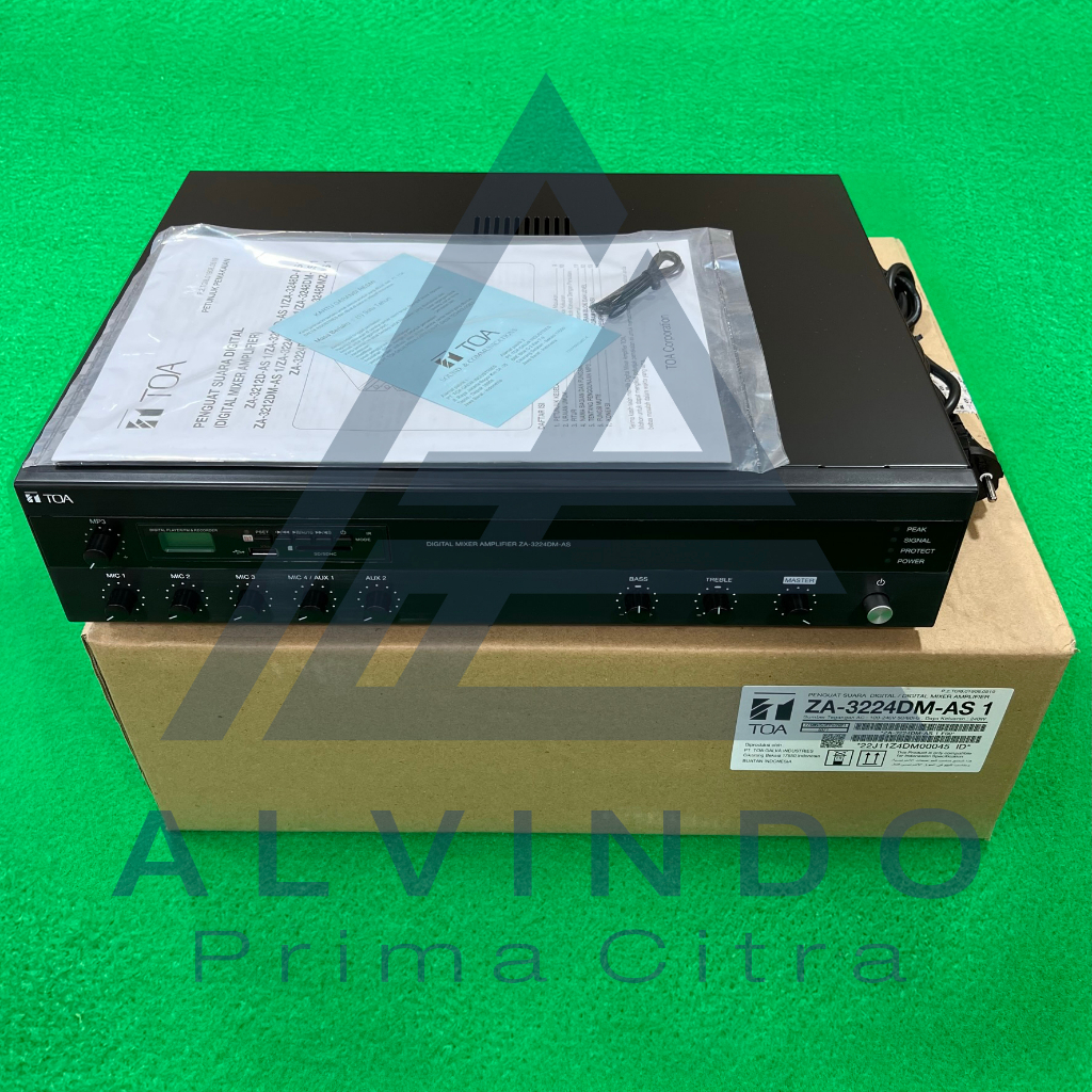 TOA ZA-3224DM (Digital Mixer Amplifier 240W / MP3 / ZA 3224 DM)