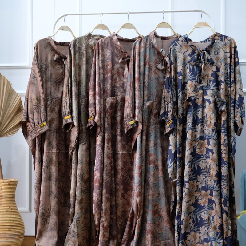 GAMIS KAFTAN ARMANI SILK GAMIS MUSLIMAH JUMBO