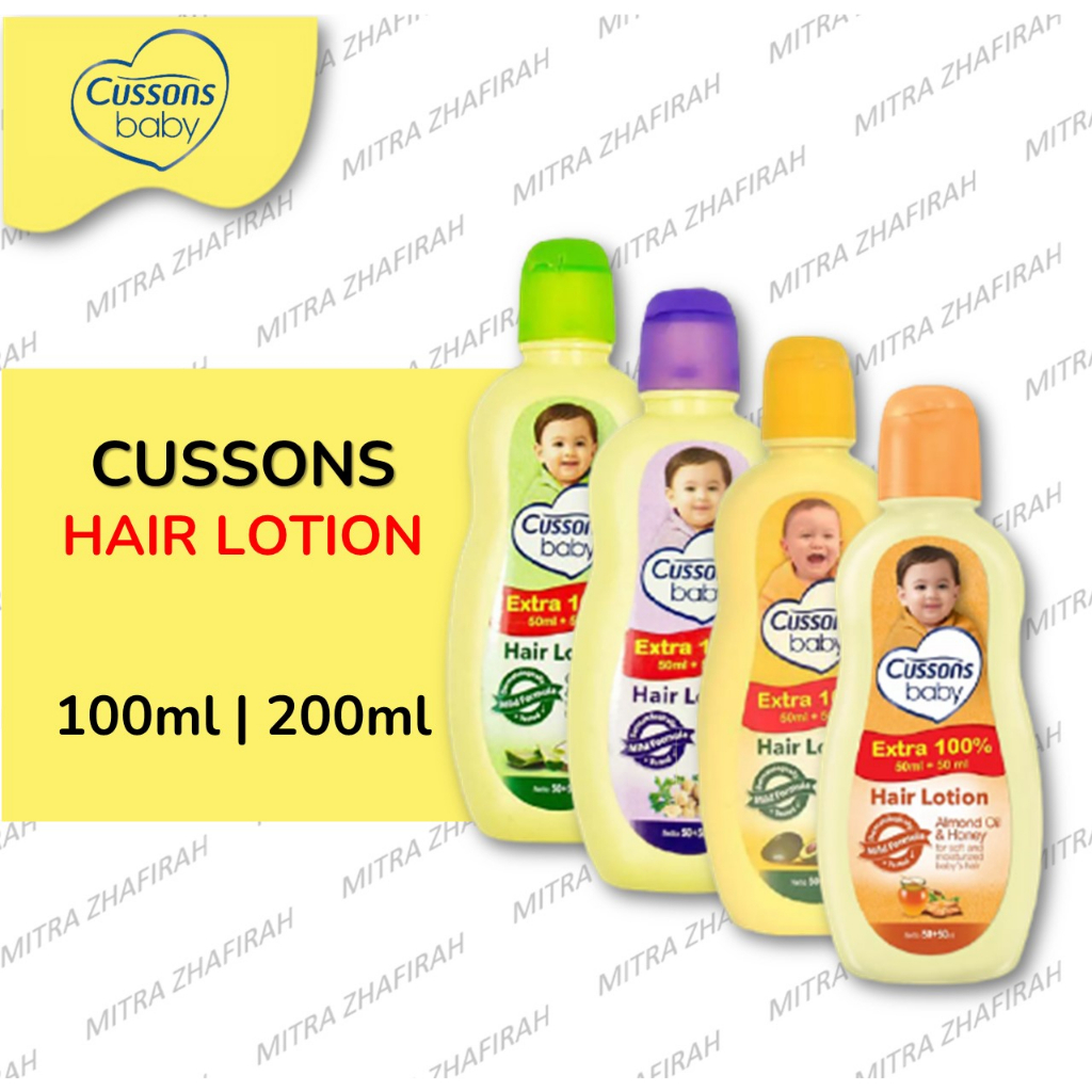 [bisa COD] CUSSONS Hair Lotion UNGU Kemiri Seledri ORANGE Almond Madu KUNING Avocado B5 HIJAU Minyak Kelapa Aloevera