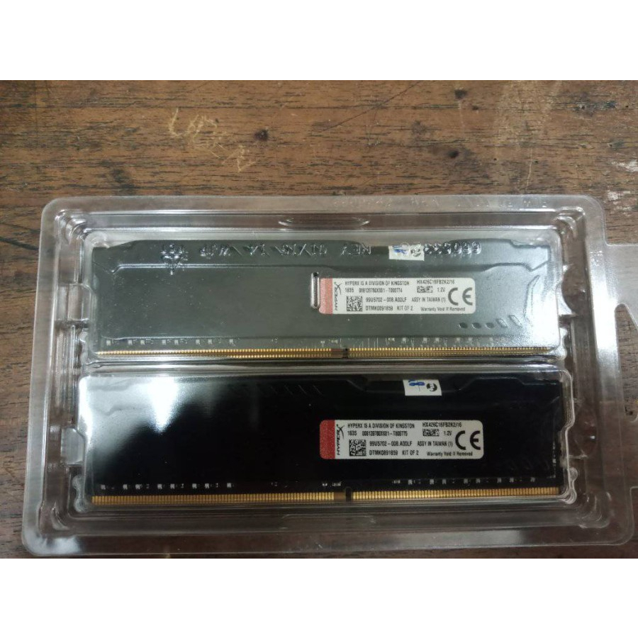 Memory RAM HYPERX FURY DDR4 16GB PC2666 (2x8)