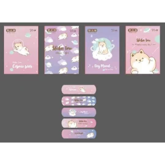 SS Plester Luka Anak Dewasa Waterproof Isi 20 Pcs Motif Karakter Lucu Pembalut Luka Tahan Air 20pcs Hansaplas Band Aid Korea
