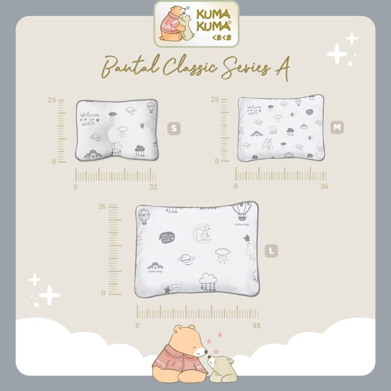 Kuma Kuma Bantal Peang Bayi